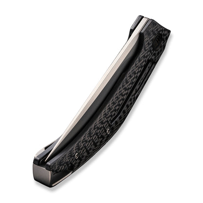 WE Knife Co., Ltd™ Speedliner Liner Lock WE22045B-1 Black Carbon Fiber CPM-20CV Stainless Steel Pocket Knife