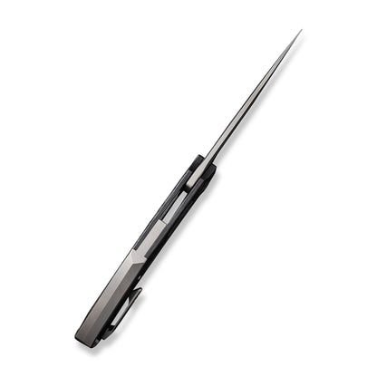 WE Knife Co., Ltd™ Speedliner Liner Lock WE22045B-1 Black Carbon Fiber CPM-20CV Stainless Steel Pocket Knife