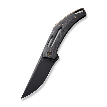 WE Knife Co., Ltd™ Speedliner Liner Lock WE22045B-2 Black Carbon Fiber CPM-20CV Stainless Steel Pocket Knife