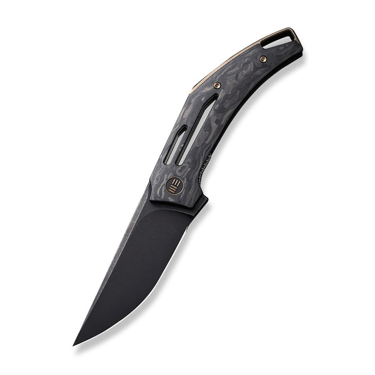 WE Knife Co., Ltd™ Speedliner Liner Lock WE22045B-2 Black Carbon Fiber CPM-20CV Stainless Steel Pocket Knife