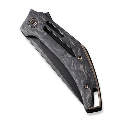 WE Knife Co., Ltd™ Speedliner Liner Lock WE22045B-2 Black Carbon Fiber CPM-20CV Stainless Steel Pocket Knife