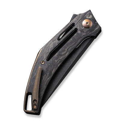 WE Knife Co., Ltd™ Speedliner Liner Lock WE22045B-2 Black Carbon Fiber CPM-20CV Stainless Steel Pocket Knife