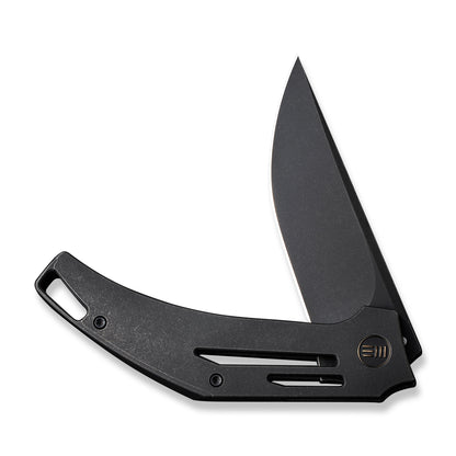 WE Knife Co., Ltd™ Speedliner Frame Lock WE22045C-1 Black 6AL4V Titanium CPM-20CV Stainless Steel Pocket Knife