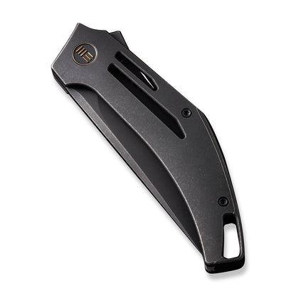 WE Knife Co., Ltd™ Speedliner Frame Lock WE22045C-1 Black 6AL4V Titanium CPM-20CV Stainless Steel Pocket Knife