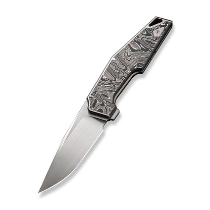 WE Knife Co., Ltd™ OAO (One And Only) Frame Lock WE23001-1 Aluminum Foil Carbon Fiber and 6AL4V Titanium CPM 20CV Stainless Steel Pocket Knife