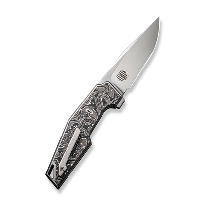 WE Knife Co., Ltd™ OAO (One And Only) Frame Lock WE23001-1 Aluminum Foil Carbon Fiber and 6AL4V Titanium CPM 20CV Stainless Steel Pocket Knife