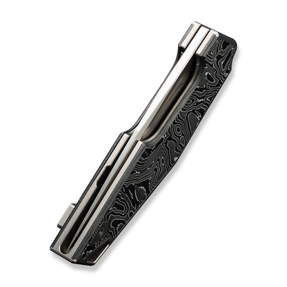 WE Knife Co., Ltd™ OAO (One And Only) Frame Lock WE23001-1 Aluminum Foil Carbon Fiber and 6AL4V Titanium CPM 20CV Stainless Steel Pocket Knife