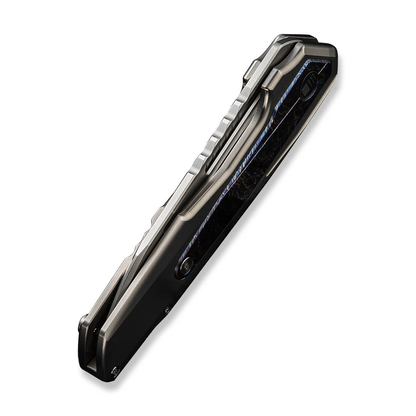 WE Knife Co., Ltd™ Falcaria Frame Lock WE23012B-1 Bead Blasted & Flamed 6AL4V Titanium CPM 20CV Stainless Steel Pocket Knife