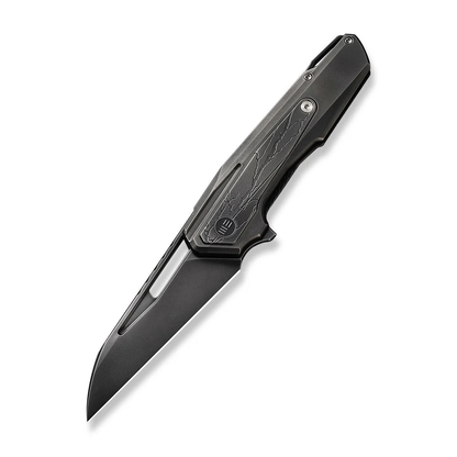 WE Knife Co., Ltd™ Falcaria Frame Lock WE23012B-4 Gray 6AL4V Titanium CPM 20CV Stainless Steel Pocket Knife