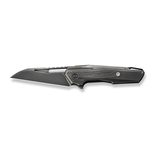 WE Knife Co., Ltd™ Falcaria Frame Lock WE23012B-4 Gray 6AL4V Titanium CPM 20CV Stainless Steel Pocket Knife