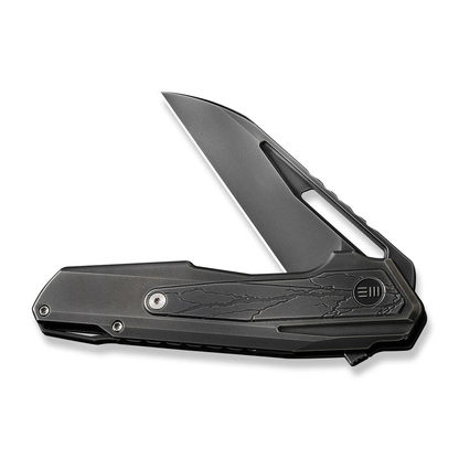 WE Knife Co., Ltd™ Falcaria Frame Lock WE23012B-4 Gray 6AL4V Titanium CPM 20CV Stainless Steel Pocket Knife