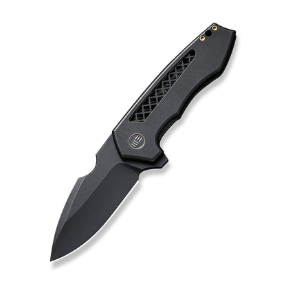 WE Knife Co., Ltd™ Harpen Frame Lock WE23019-1 Black 6AL4V Titanium CPM 20CV Stainless Steel Pocket Knife