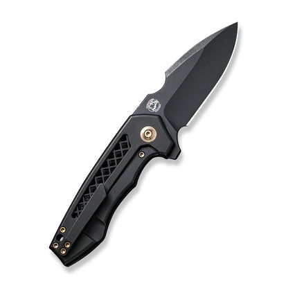 WE Knife Co., Ltd™ Harpen Frame Lock WE23019-1 Black 6AL4V Titanium CPM 20CV Stainless Steel Pocket Knife