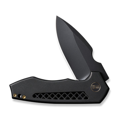 WE Knife Co., Ltd™ Harpen Frame Lock WE23019-1 Black 6AL4V Titanium CPM 20CV Stainless Steel Pocket Knife