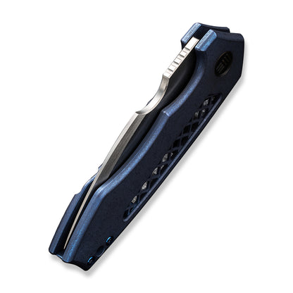 WE Knife Co., Ltd™ Harpen Frame Lock WE23019-2 Blue 6AL4V Titanium CPM 20CV Stainless Steel Pocket Knife