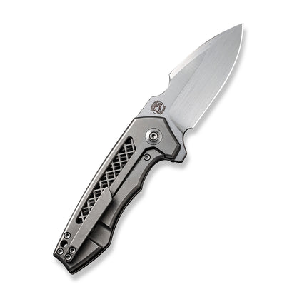 WE Knife Co., Ltd™ Harpen Frame Lock WE23019-4 Gray 6AL4V Titanium CPM 20CV Stainless Steel Pocket Knife