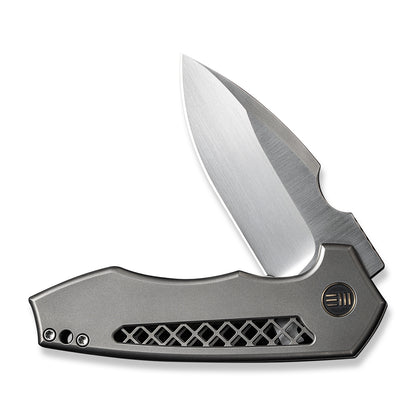 WE Knife Co., Ltd™ Harpen Frame Lock WE23019-4 Gray 6AL4V Titanium CPM 20CV Stainless Steel Pocket Knife