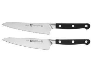 ZWILLING J.A. Henckels, LLC™ 2-Knife Kitchen Prep Set 38430-014 Black Polymer Solingen Stainless Steel